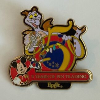 WDW 5 Years of Pin Trading Collection Figment Epcot Pin 2004 Disney Pin G2