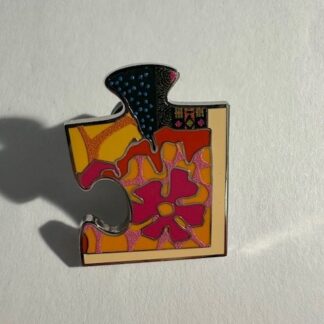 WDW - Bottom Right Corner C4 - Animal Kingdom Mural Puzzle 2023 Disney Pin F9