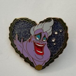 WDW Disney Villains Heart Collection Ursula LE 1000 Disney Pin 44869 (A8)