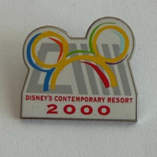 WDW - Disney's Contemporary Resort - 2000 Disney Pin A9