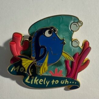 WDW Dory Pin Trading University Celebration 2008 Most Likely to Uh Disney Pin B3