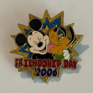 WDW - Friendship Day 2006 - Mickey Mouse and Pluto Disney Pin G6
