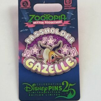 WDW Gazelle Zootopia Better Zoogether Opening Day Passholder 2026 Disney Pin B