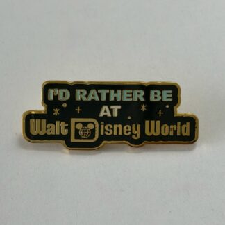 WDW – I'd Rather Be at Walt Disney World 2021 Disney Pin H0