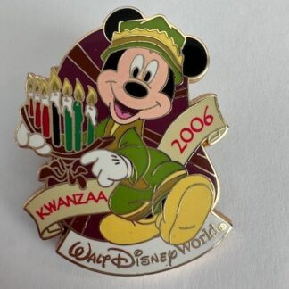 WDW Kwanzaa 2006 Mickey Mouse LE Disney Pin 51429 (D1)