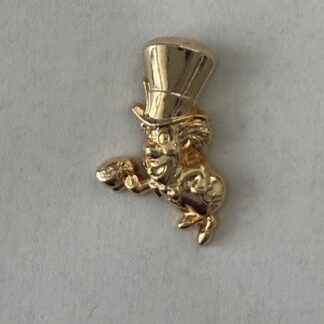 WDW Mad Hatter Gold Statue 50th Anniversary Fab 50 Character 2022 Disney Pin F8