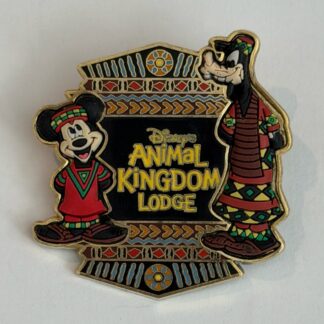 WDW - Mickey & Goofy - Animal Kingdom Lodge 2003 Disney Pin H7