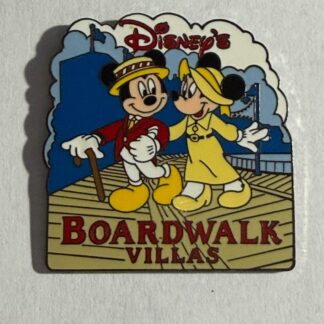 WDW - Mickey & Minnie - Strolling - Boardwalk Villas Disney Pin G1