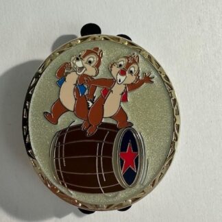 WDW Mickey's Circus Performers Poster Chip Dale LE 250 2012 Disney Pin F1