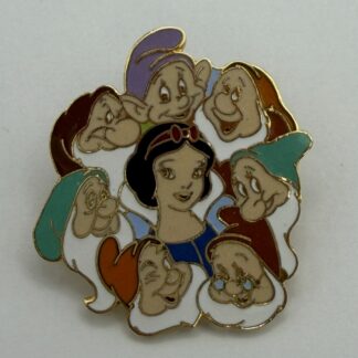 WDW - Snow White and the Seven Dwarfs Cluster - 2000 Disney Pin G8