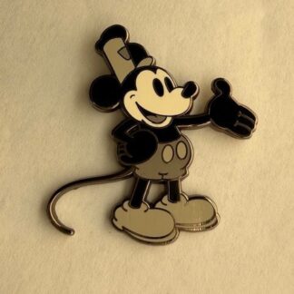 WDW - Steamboat Willie - Heroes and Villains - Mystery 2009 Disney Pin D9