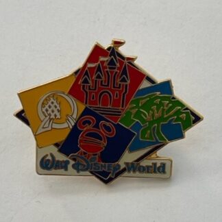 Walt Disney World 2000 enamel pin pinback Collectible Vintage (D0)