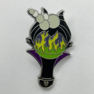 Wave B 2025 Hidden Mickey Pin Disneyland Resort Maleficent Bubble Wand H2