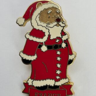 Winnie the Pooh Santas Around the World Disney Pin France Santa H2