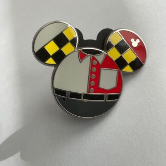 2013 Disney Hidden Mickey Series Epcot Cast Costume Test Track Pin F5