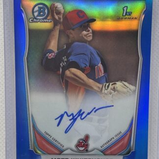 2014 Bowman Prospect Chrome Blue Refractor /150 Matt Whitehouse #BCAP-MW Auto