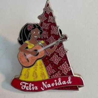 2015 Feliz Navidad Elena of Avalor Christmas Disney Pin On Card (D6)
