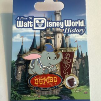 2016 Disney Pin A Piece of WDW History Dumbo the Flying Elephant LE 1500