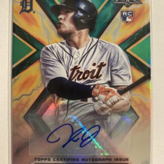 2017 Topps Fire 33/75 JaCoby Jones #FA-JJ Rookie Auto Autograph SP