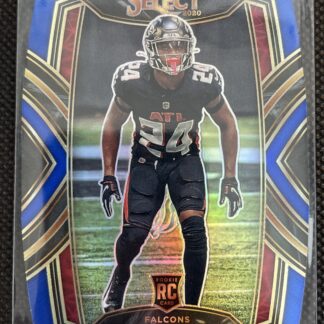 2020 Select AJ Terrell Club Level Blue Die cut Prizm RC #289 Atlanta Falcons