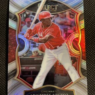 2021 Panini Select Aristides Aquino Silver Prizm Silver Holo  - Reds