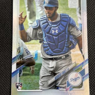 2021 Topps Series 1 KEIBERT RUIZ  SilverFoil #256 Dodgers RC Rookie