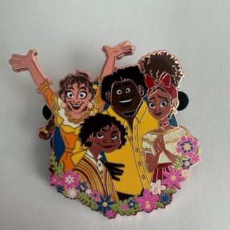 2022 Disney Booster Pin Encanto Pepa, Felix, Dolores and Camilo Madrigal (C9)