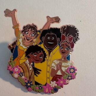2022 Disney Booster Pin Encanto Pepa, Felix, Dolores and Camilo Madrigal (D2)