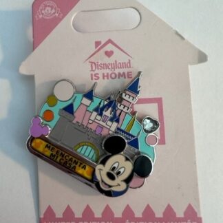 2022 Disneyland is Home Pin Collection Mickey by Castle Me Encanta Mi Casa! (B)