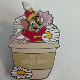 2024 Disney Parks Epcot Flower & Garden Pot  Mystery Box Pin Timothy Mouse (D8)