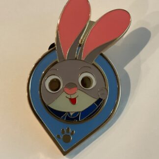 2024 Shanghai Disney Zootopia Judy Pin Badge Paw F6