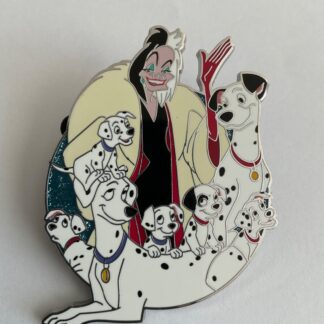 2025 Cruella De Vil 101 Dalmatians Disney Pin F5