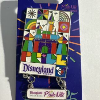 2025 Disneyland After Dark Pride Nite Castle Disney Pin LE 3000
