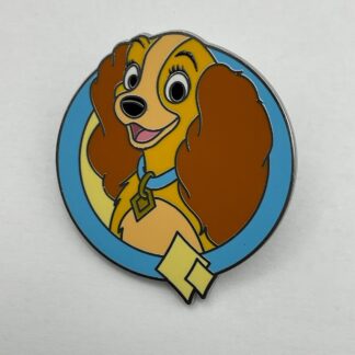 2026 Disney Dog Lady from Lady & Tramp Enchanted Ensemble Collar Mystery Pin G7