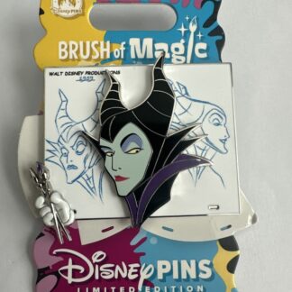 2026 Maleficent Brush Of Magic Pin Disney Parks Limited Edition 3750