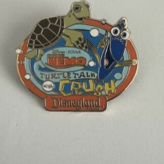 AAA Vacations Turtle Talk With Crush #2 Finishing Nemo Disney Pin A3