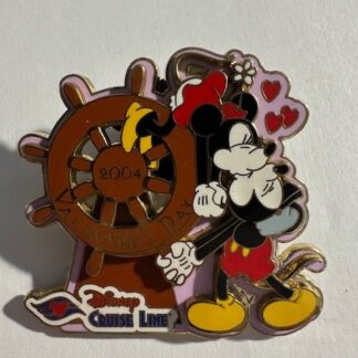 ARTIST PROOF - DCL - Valentine's Day 2004 Mickey and Minnie Disney Pin F6