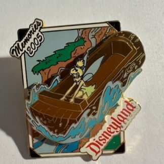 ARTIST PROOF - Tinker Bell on Splash Mountain Memories 2005 Disneyland Pin F6