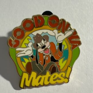 Adventures Discovery Down Under GOOD ON YA MATES Goofy 2011 Disney Pin G1
