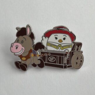 Al's Toy Barn Toy Story Mystery Disney Pin Chicken Jessie Bullseye E8