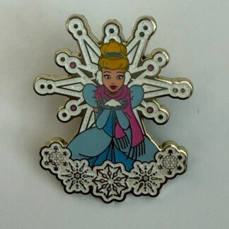 Amazon Cinderella Princess Winter Mystery - Snowflakes 2023 Disney Pin E2