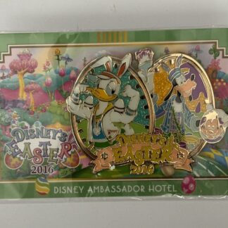 Ambassador Hotel Easter 2016 Donald Goofy Disney Pin (B)