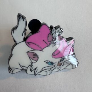 Artland Grumpy Marie Aristocats Kitten Pink Bow Disney Pin (A8)