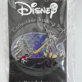 Artland Maleficent Dragon Phillip Dragon Fire Signature LE 20 PP Disney Pin (B)
