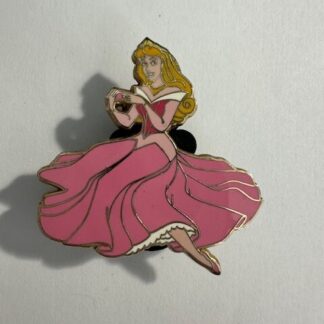 Aurora Sleeping Beauty 50th Anniversary Pink Dress Pin (C5)
