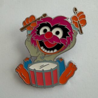 Baby Animal Playing the Drums – The Muppets 2025 Disney Pin H5