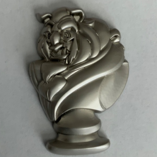 Beast Hall of Sculpted Busts Heroes vs Villains Disney Pin H2