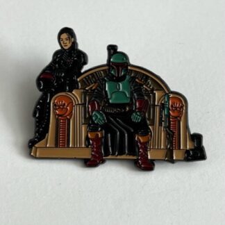 Boba Fett Fennec Throne Book Of Boba Fett Star Wars Amazon Marvel Pin (C3)