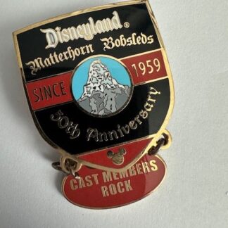 Cast Exclusive Matterhorn Bobsleds 50th Anniversary 2009 LE 500  Disney Pin E7