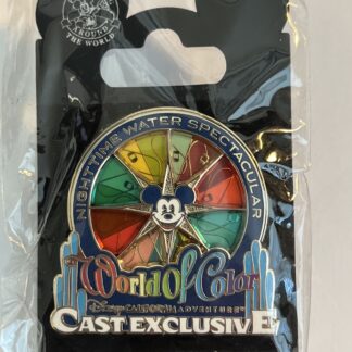 Cast Exclusive - World Of Color (Spinner) LE 750 Pin 79542 Rare (B)